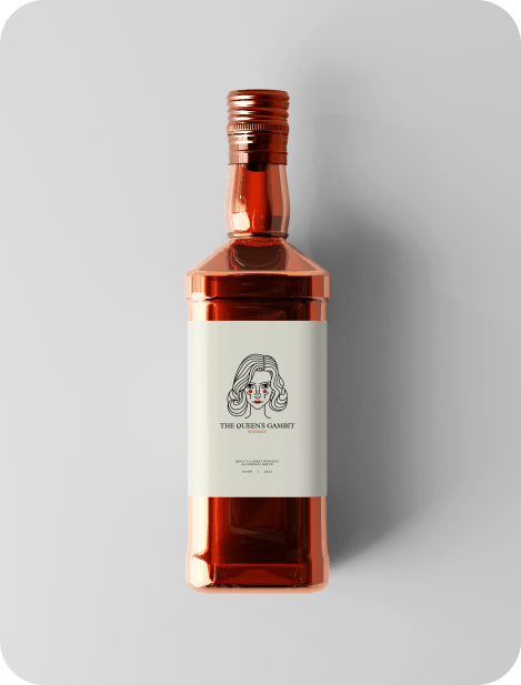 The Queens gambit whiskey